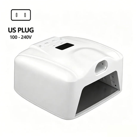 2 IN 1 Nail Lamp Single Toe Single Finger Gel Nail Curing Lamp Full Hand Fast Drying LED Light Nail Dryer Auto Sensor Dual Lamp