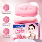100g Milk-Based Handmade Soap, Easy to Rinse Off, Deeply Cleanses Skin Impurities, Provides a Refreshing Oil-Control Effect, Leaving Skin Clean, Smooth, and Not Dry. Long-Lasting Pleasant Fragrance - Home Care.