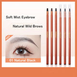 Matte Hard Eyebrow Pen Microblading Brows Definer Enhancers Easy To Apply Pencil Permanent Natural Waterproof Eyebrows Paint