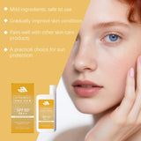 Lightweight Hydrating Sunscreen SPF 50++ Long Lasting UV Protection Fast Absorb No Sticky Oil Control Refreshing Sunblock Lotion