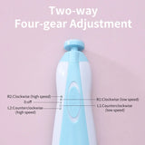 Multifunctional Electric Baby Nail Trimmer Set, Gentle Fingernail & Toenail File Clipper, Safe Manicure Tool for Newborn Daily N