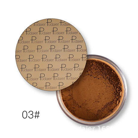 8 Color Long-Lasting Oil Control Matte Loose Face Powder - Invisible, -Matte Finishing Powder For Setting Foundation Makeup