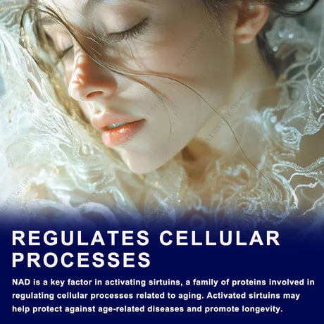 1500MG NAD+ Supplement - With Trans-Resveratrol, Natural Energy, Anti-aging & Cellular Health, Strengthens The Immune System