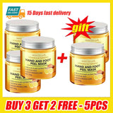 1/3/5/10 Pcs Vitamin C Turmeric Hand and Foot Skin Mask Moisturizing Exfoliating Hand Wax Cream Exfoliating Foot Skin Care