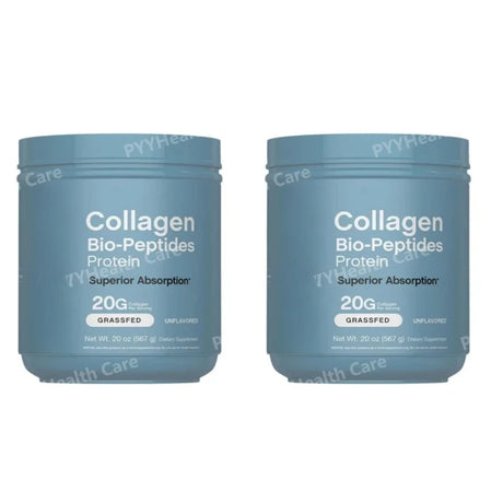 Collagen Bio-Peptides Powder Super Hair, Skin, and Nails Grassfed Protein Supplement Advanced with 18 Essential Amino Acids