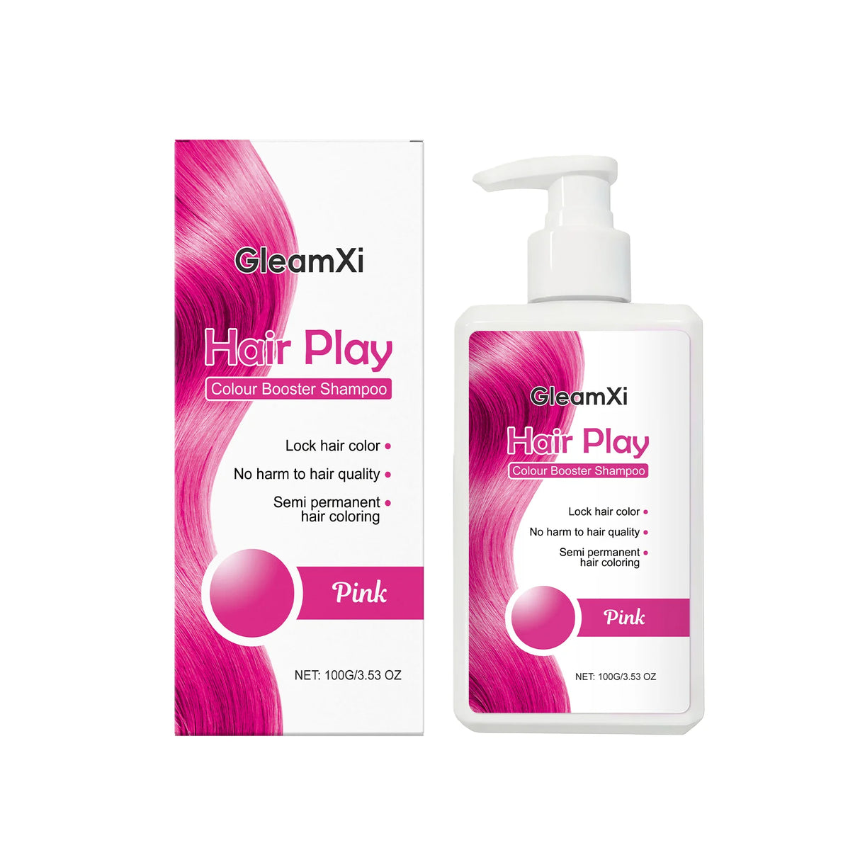 Hair Coloring Shampoo Color Enhance Hair Dye Protection Fade Yellow After Bleach Hair Non-Irritating Fixing Hair Dye Shampoo