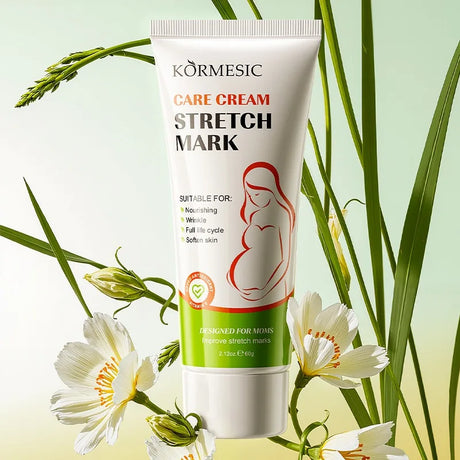 Remove Pregnancy Stretch Marks Cream Improves Elasticity Fade Growth Lines Smoothing Nourishing Moisturizing Firming Skin Care