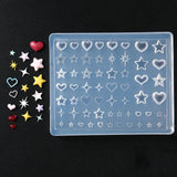 Cute Wings Nail Art Silicone Mold 3D Angel Wings Design Molds Reusable Clear Manicure Template DIY Charms Gel Wings Wedding