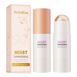 Natural Brightening 1pc Highlighter Stick Natural Brightening Face Contour & Highlight Makeup, Medium Coverage, Water-Resistant