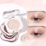 Monochrome Glitter Eyeshadow Pearlescent Highlighter Powder Makeup Diamond Eye Shadow Palette Bright Shiny Eye Makeup Cosmetics