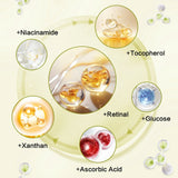 Retinol VC Face Cream Eye Serum Firming Lifting Hydrating Smooth Dark Circles Boost Skin Elasticity Natural Glow Moisturizer