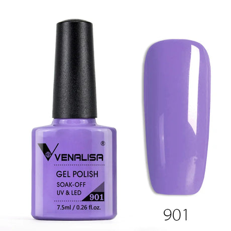 Venalisa 7.5ml Fashion Shiny Soak Off UV Gel Nail Gel Polish Cosmetics Nail Art Manicure Nails Gel Polish Tips Nail Varnish
