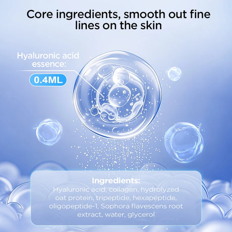 Korean Skin Care Hyaluronic Acid Microneedles Eye Patches 10-100PCS for Eyes Care Dark Circle Moisturizing Under Eye Gel Pad
