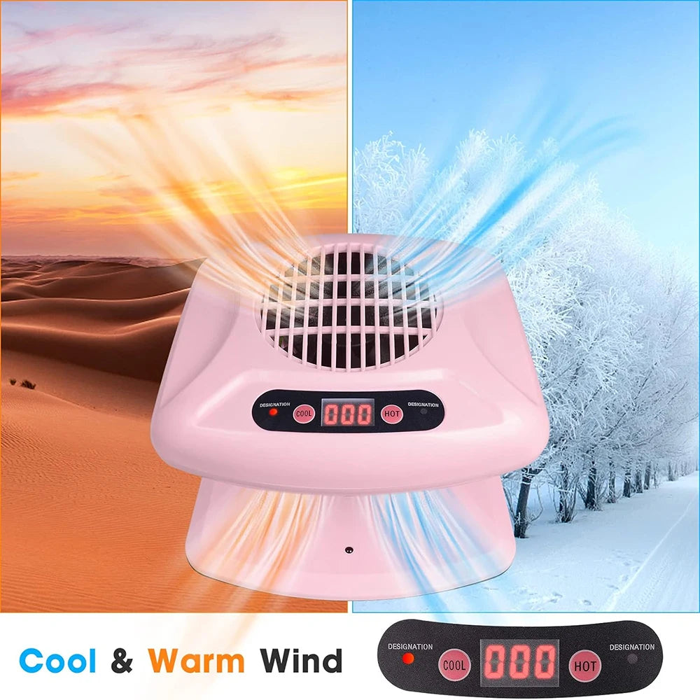 LINMANDA Air Nail Art Dryer With Automatic Sensor 300W Timing Warm Cool Wind  Air Nail Fan Blow Dryer for Both Hands And Feet