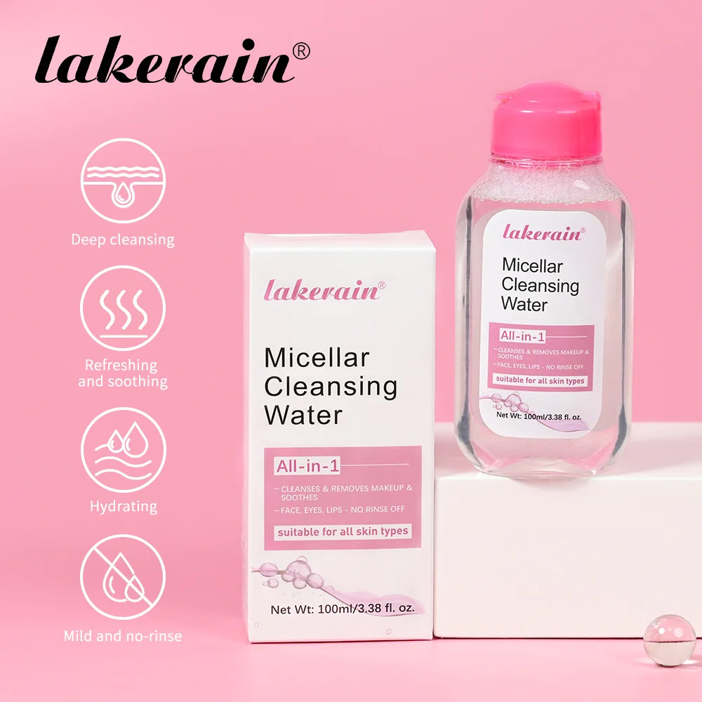 Mild Micellar Cleansing Makeup Remover Water Gentle Makeup Remover All In 1 Cleanser Rubbing Non-stimulating Korean Cosmetics