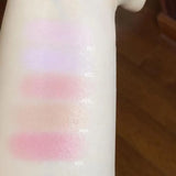 Shell Pearl Blush For Flower Knows Relief Matte Silk Satin Embossed Blush Makeup Long Lasting Brighten Blusher Pallet For Gift