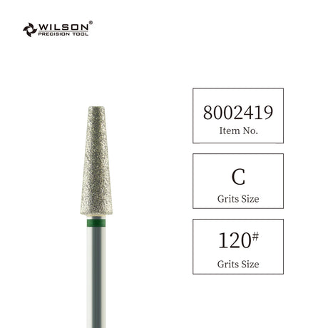 WILSON  Tapered Shape Diamond Bits-Tools/Nails/Uñas Accesorios Y Herramientas/Nail Accessories/Tools