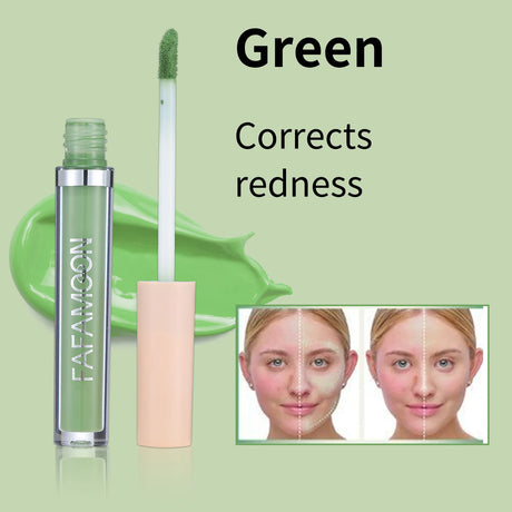 Waterproof Concealer Moisturising Coverage Dark Circles Acne Cream Liquid Foundation Waterproof Correcting Skin Color Cosmetics