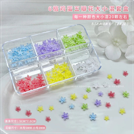 Conch Shell Coconut Tree Mermaid Tail Star Butterfly Heart Rhinestone Bowknot Christmas Snowflake Nail Art Accessory Decorations