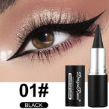 Matte Eyeliner Pencil Black White Blue Green Eyeliner Cream Waterproof and Not Easy To Smudge Colorful Eye Liner Eye Makeup Tool