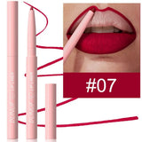 6Pcs Velvet Matte Lip Liner Pencil Set High Pigment Smooth Silky Texture Easy to Color & Define Lip Contours Daily Lip Makeup