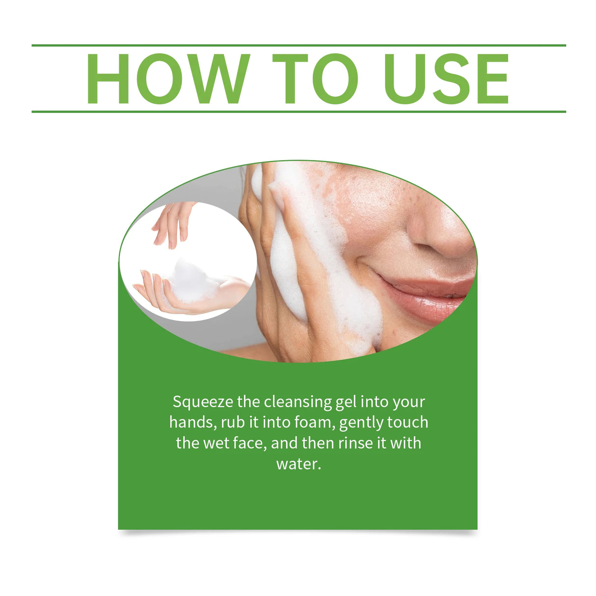 Tea Tree Cleansing Gel Exfoliation Remove Facial Dirt Preventing Blackheads Relieve Skin Sensitivity Moisturizing Face Cleanser