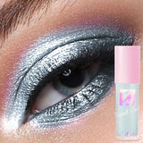 1PC Metallic Waterproof Liquid Eyeshadow-High Shine Long-Lasting & Smudge-Proof Korean Makeup Set Glitter Eye Shadow Cosmetics
