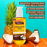 Palmer's Vanilla Coconut Firming Body Oil - 72H Hydration with Shea Butter & Vitamin E for Softer Skin Tightening & Firming