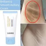 Underarm odor removal and purification whitening cream is suitable for dark skin, brightening, deodorizing, and smoothing