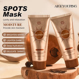 Whiten and Lighten Spots Mask Spots Peel-Off Facial Mask Anti-Blemish Freckle Brightening Mask Deeply Clean Pore Tightening Mois