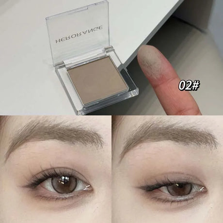 Makeup Yellow Matte Nude Eyeshadow Cream Silky Waterproof Soft Eye Shadow Pigment Green Blue Purple Monochrome Glitter Eyeshadow
