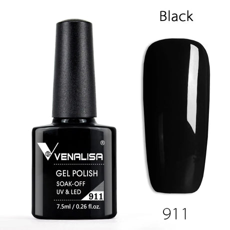 Venalisa 7.5ml Fashion Shiny Soak Off UV Gel Nail Gel Polish Cosmetics Nail Art Manicure Nails Gel Polish Tips Nail Varnish