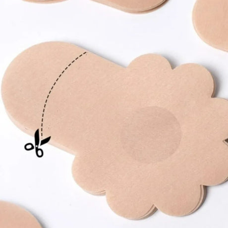 Comfortable Lifting Chest Patch Anti Sagging Bra Pad Women Breast Sticker Anti Convex Point Nipple Cover Solid Color Chest Paste