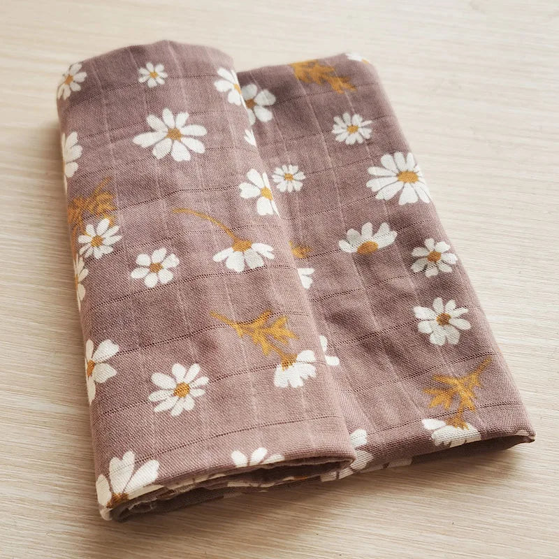 58x58cm Muslin Cotton Baby Towels Scarf Swaddle Bath Towel Newborns Handkerchief Bathing Feeding Face Washcloth Wipe