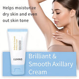 Underarm odor removal and purification whitening cream is suitable for dark skin, brightening, deodorizing, and smoothing