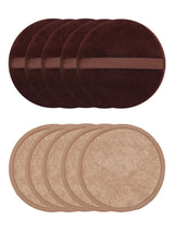 10Pcs Makeup Remover Pads Can Be Soaked in Water and Can Be Removed with Facial Makeup It Can Also Be Used with Makeup Remover.