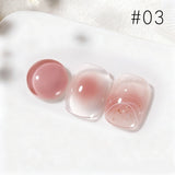 MIANEL 10ML Pure Desire Blush Jelly Gel Nail Polish 2026 New Ice Clear Nude Clear Nail Polish Pink Nails 1-9pcs
