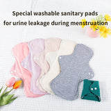 4pcs Reusable Menstrual Pads Graphene Lining Cloth Menstrual Incontinence Pads Reusable Sanitary Mama Panty Liners