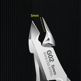Stainless Steel Cuticle Trimmer Nail Nipper Cuticle Remover for Nail Products Toenails Dead Skin Professional Pedicure Tools