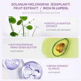 5pcs LAIKOU Eggplant Mud Mask Oil Control Moisturizing Anti-Acne  Anti Wrinkle Whitening Cleansing Clay Mask Skin Care Face Mask
