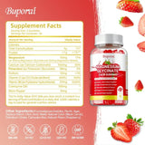 Magnesium Glycinate Gummies - Improve Sleep, Promote Physical and Mental Relaxation, and Reduce Leg Cramps and Muscle Pain