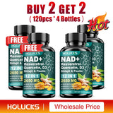 NAD Supplements, Enhances Cellular Vitality, Promotes Cell Repair, Anti-Aging, Boosts Energy and Focus