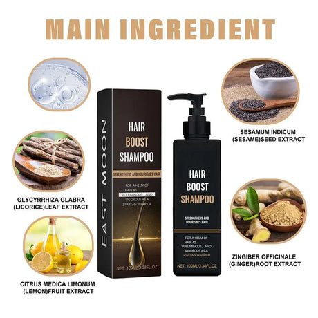 100ml Anti Baldness Shampoo Thickening Root Activator Shampoo Nourish Hair Regrowth Shampoo For Thinning Hair