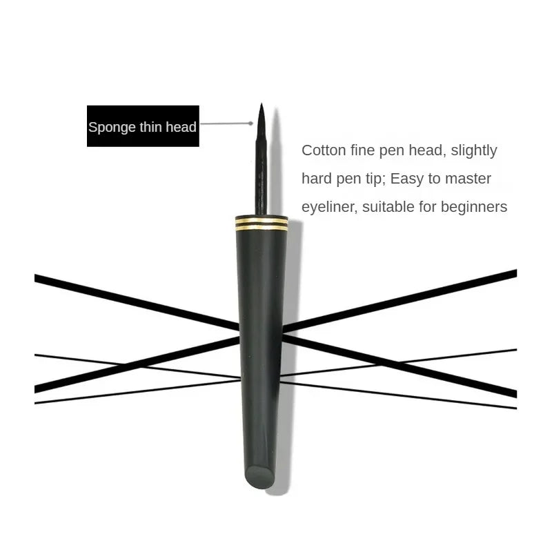 Matte Waterproof Long Lasting Liquid Eyeliner Pencil Sweatproof Quick Dry Easy To Wear High Pigment Eye Liner Pen Eye Makeup