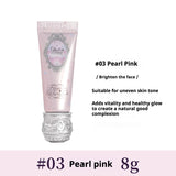 Flower Knows Shell Pearl Collection Primer Concealer BB Cream Moisturizing Color Correcting Dry Skin Base Face Brighten Makeup