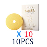 10 Pcs Breast Lifting Patch Firming & Shaping Skin Care Hydrolyzed Collagen Infused Invisible & Comfortable Wear for Women