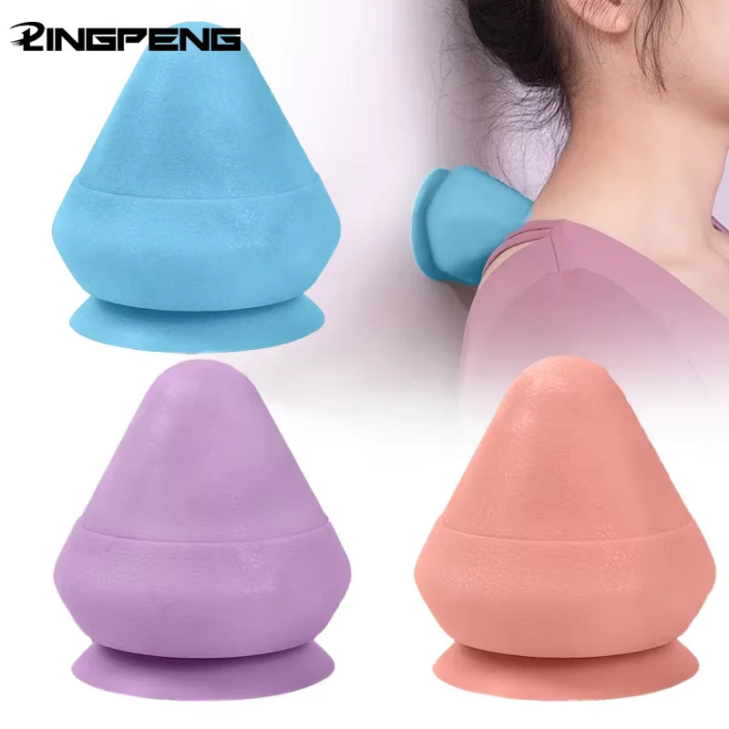 Suction Cup Wall Massager – Fascia Cone for Back, Arm, Foot Muscle Relaxation & Trigger Point, Multi-Function Design