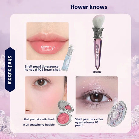 Flower Knows Makeup Sets Little Angel Bunny Garden Lip Glaze Blush Shell Jewelry Flowerknows Birthday Gift Kit De Maquillaje