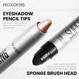 1 Pc High Color Rendering Shimmer Eyeshadow Pen, Shiny Colors Eye Shadow Stick, Eye-catching Eye Makeup, Music Festival Makeup