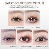 Single Glitter Eyeshadow, Lightweight Glitter And Matte Eyeshadow, Long Lasting, Smudge Proof, Shimmer Eyeliner And Blush Look